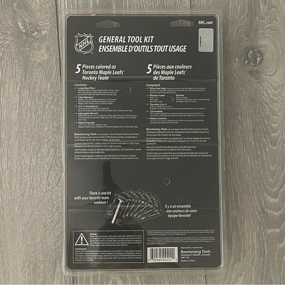NWT NHL Toronto Maple Leafs general tool kit - Picture 2 of 2